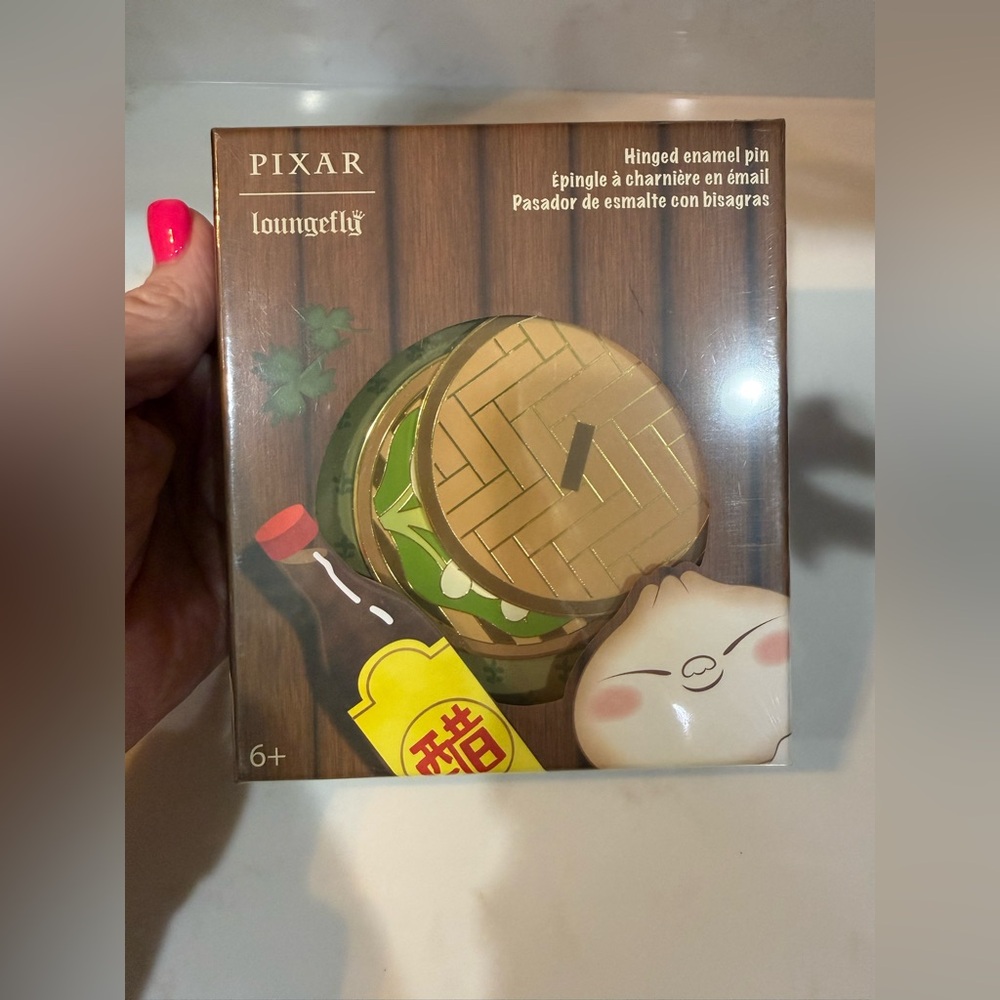 Loungefly Pixar Bao Bamboo Steamer 3 inch Collector Box Pin Limited Edition ππππ - Picture 2 of 6